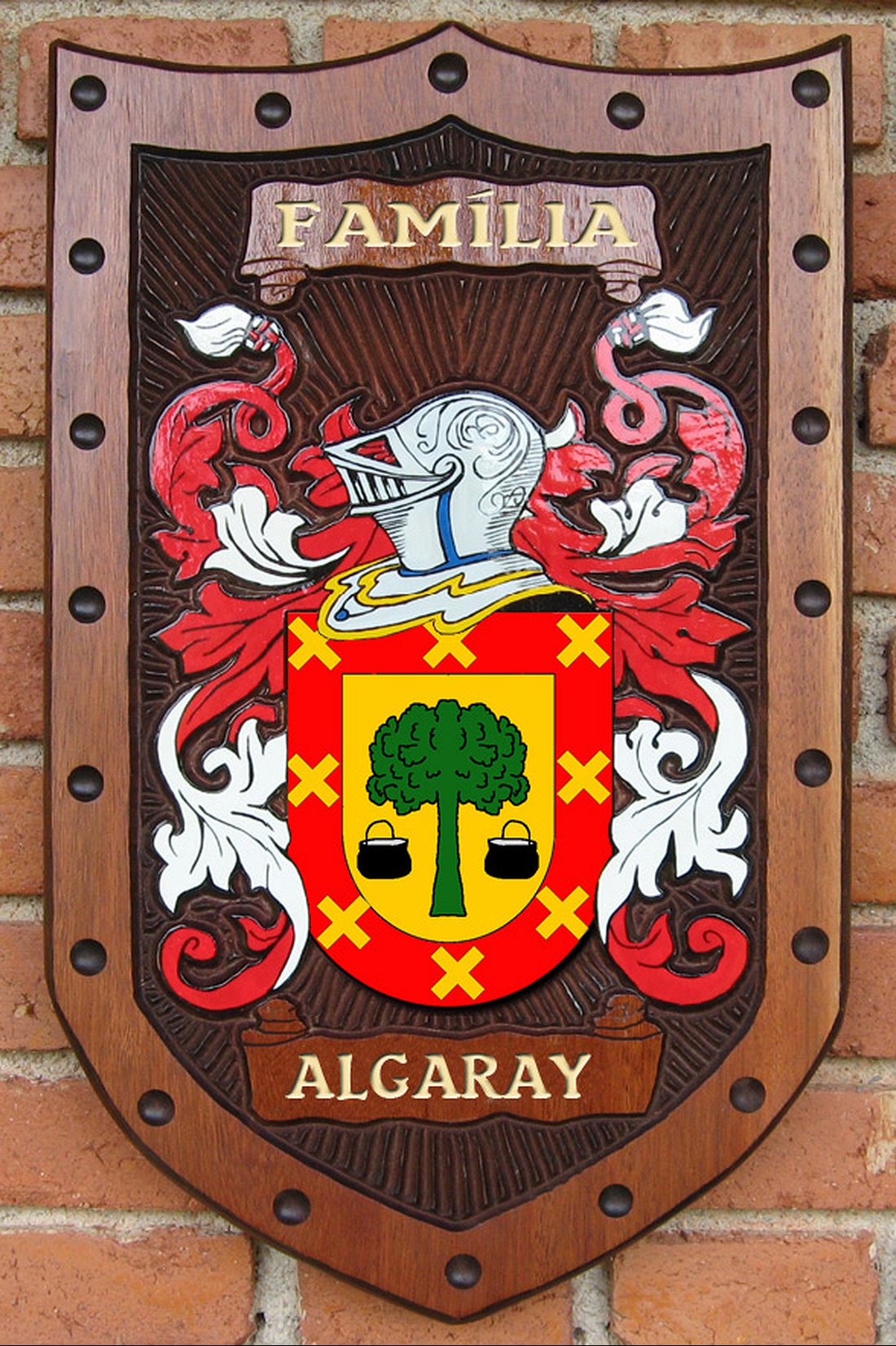 Brasão da família Algaray