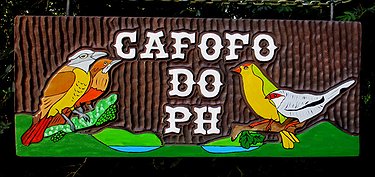 Placa Entalhada - Cafofo do PH