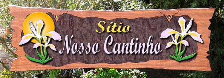 Placa Entalhada - Sítio Nosso Cantinho (Douglas)