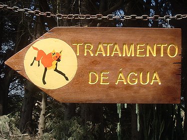 Placa Entalhada - Tratamento de Água