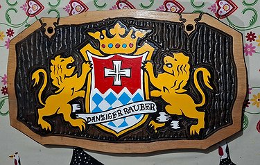 Placa Entalhada - Danziger-Rauber-70x42