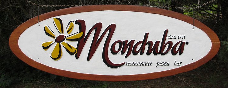 Placa Entalhada - Monduba