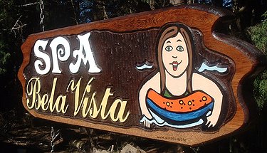 Placa Entalhada - SPA Bela Vista
