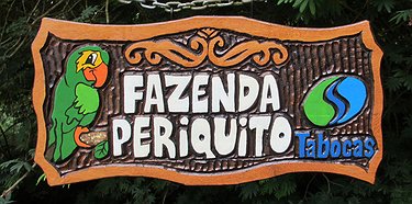 Placa Entalhada - Fazenda Periquito