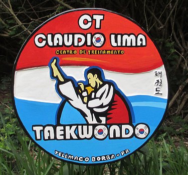 Placa Entalhada - CT Cláudio Lima