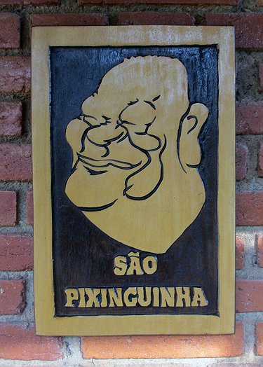Placa Entalhada - São Pixinguinha