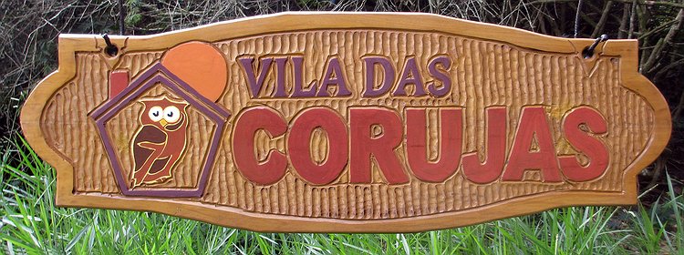 Placa Entalhada - Sítio das Corujas