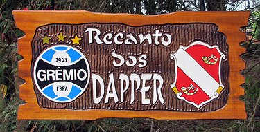 Placa Entalhada - Recanot dos Dapper