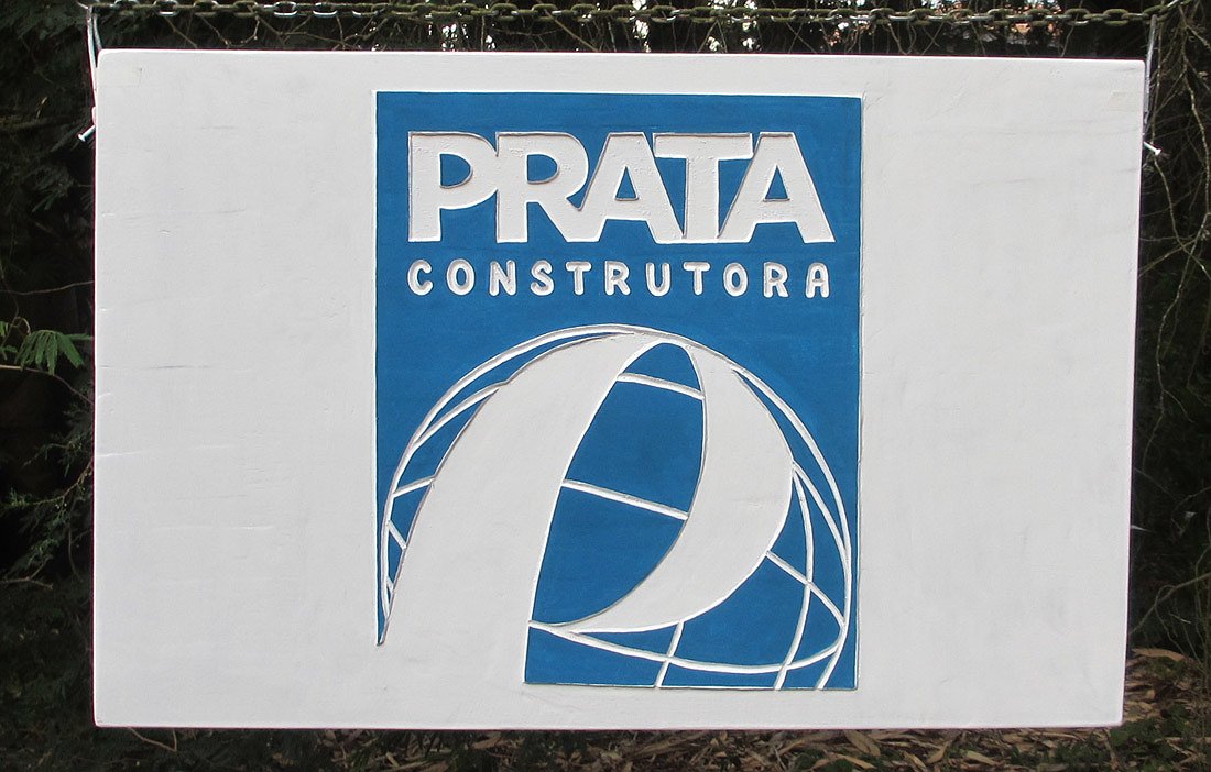 Placa Entalhada - Prata Construtora - Imagem 1