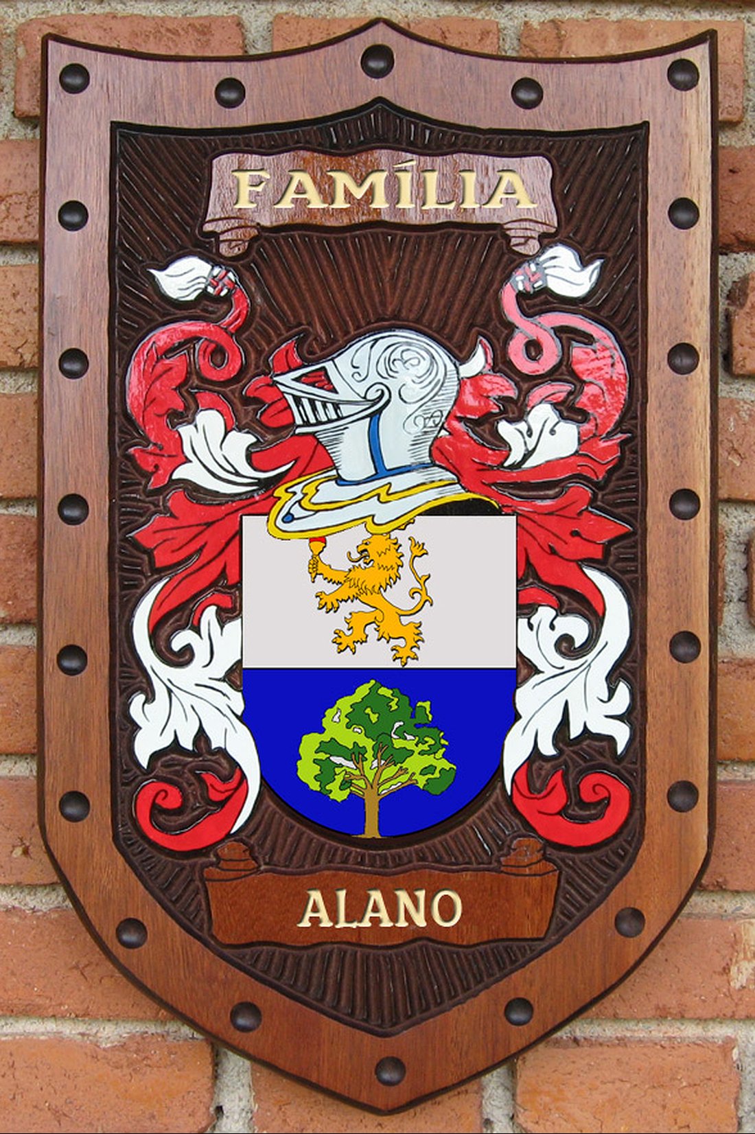 Brasão da Família Alano - Imagem 1
