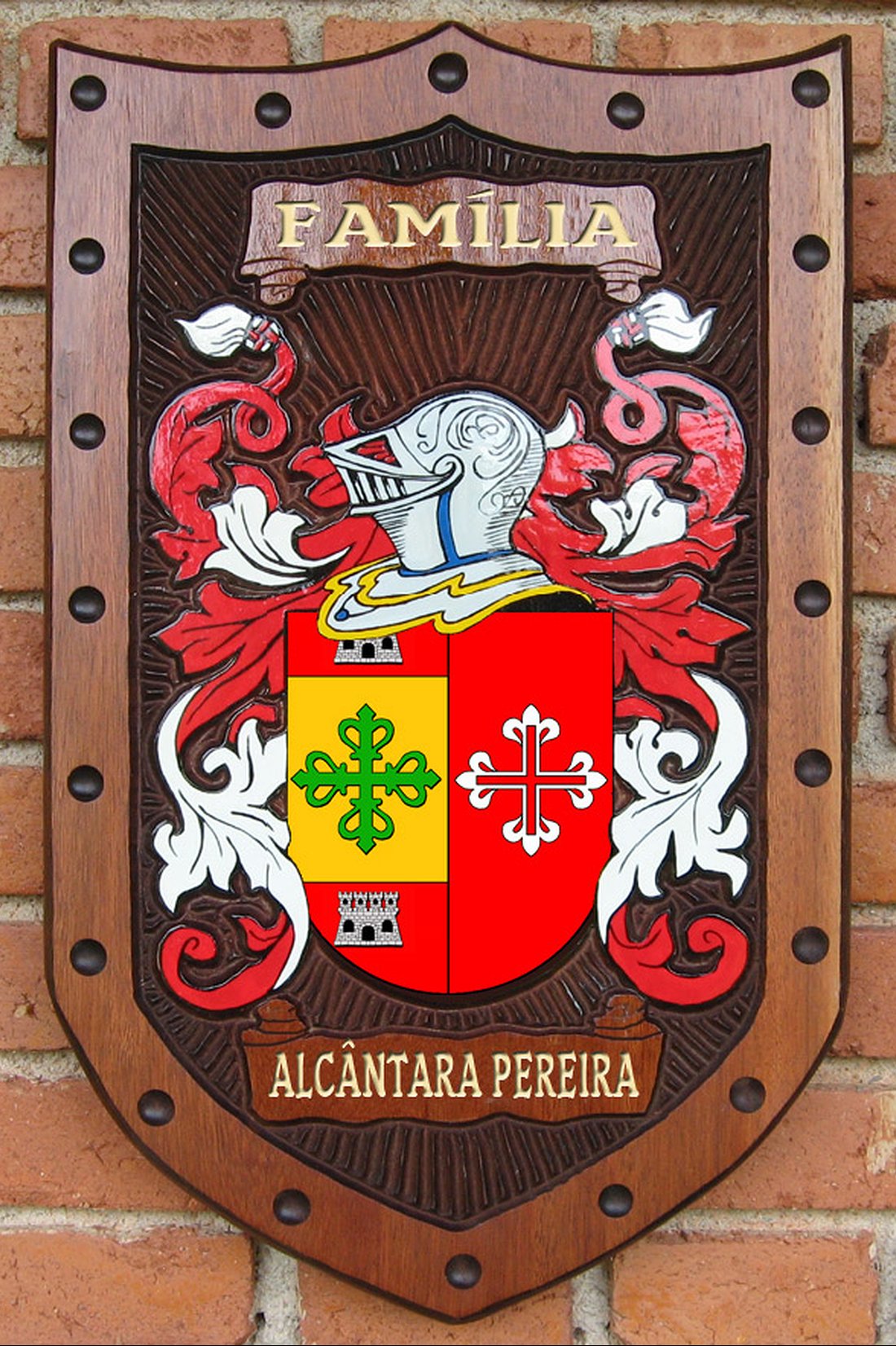 Brasão da Família Alcântara Pereira - Imagem 1