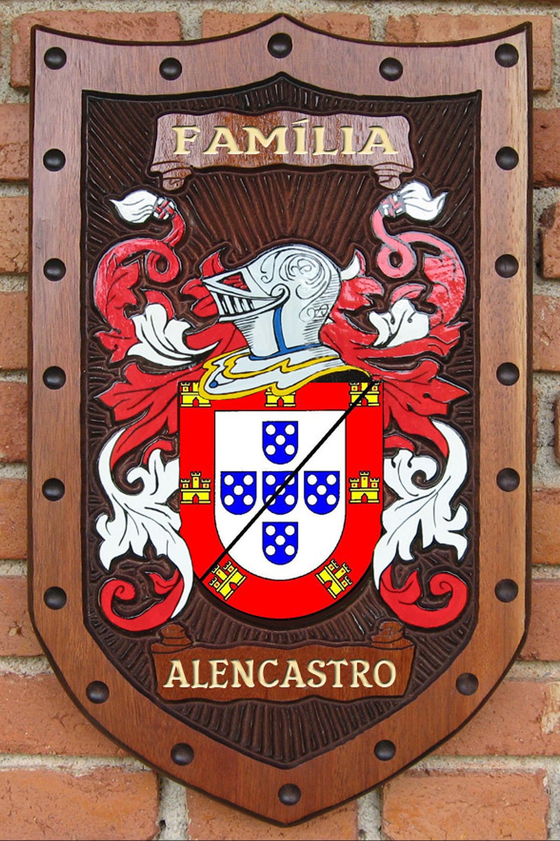 Brasão da Família Alencastro - Imagem 1