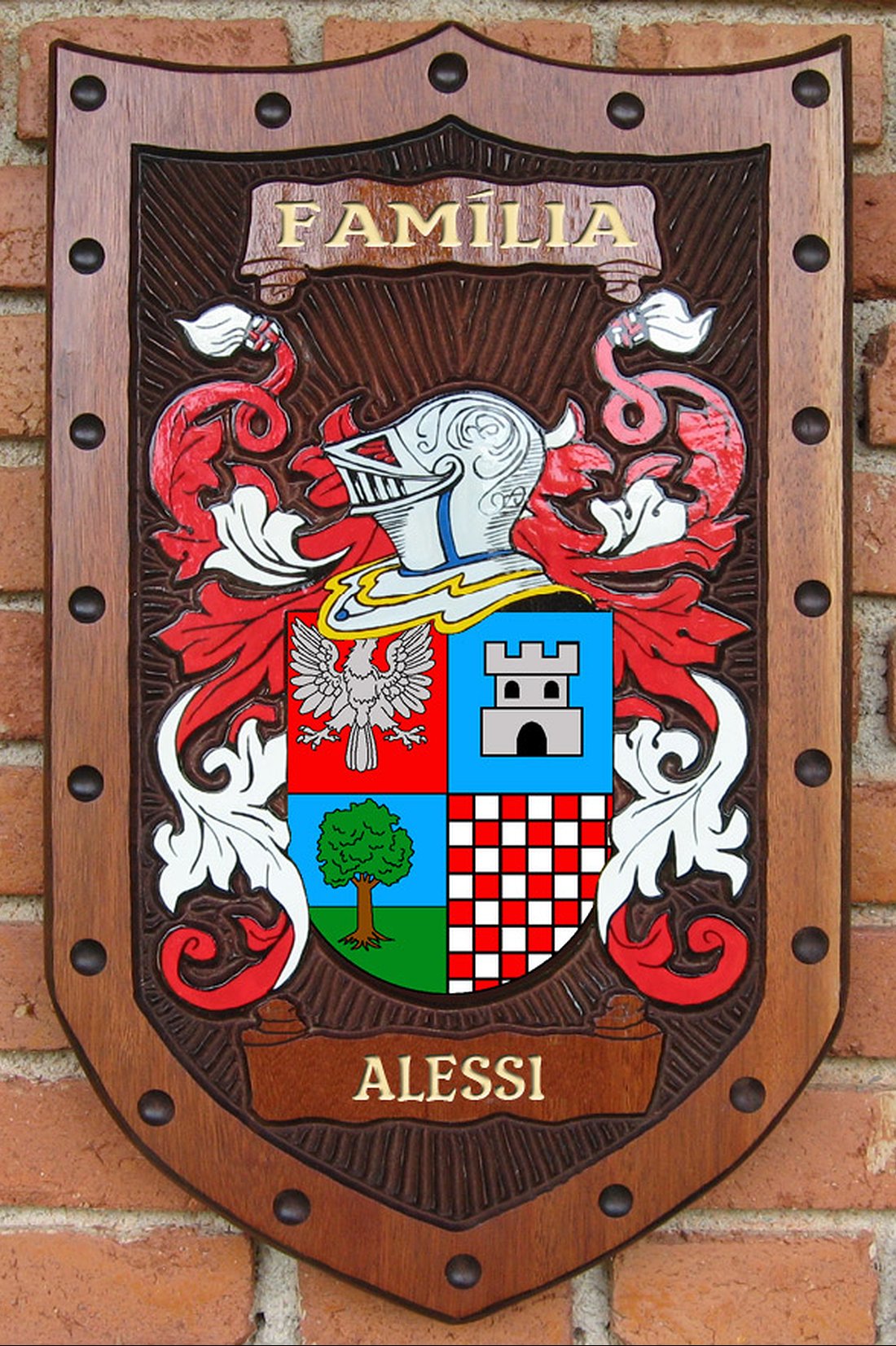 Brasão da Família Alessi - Imagem 1