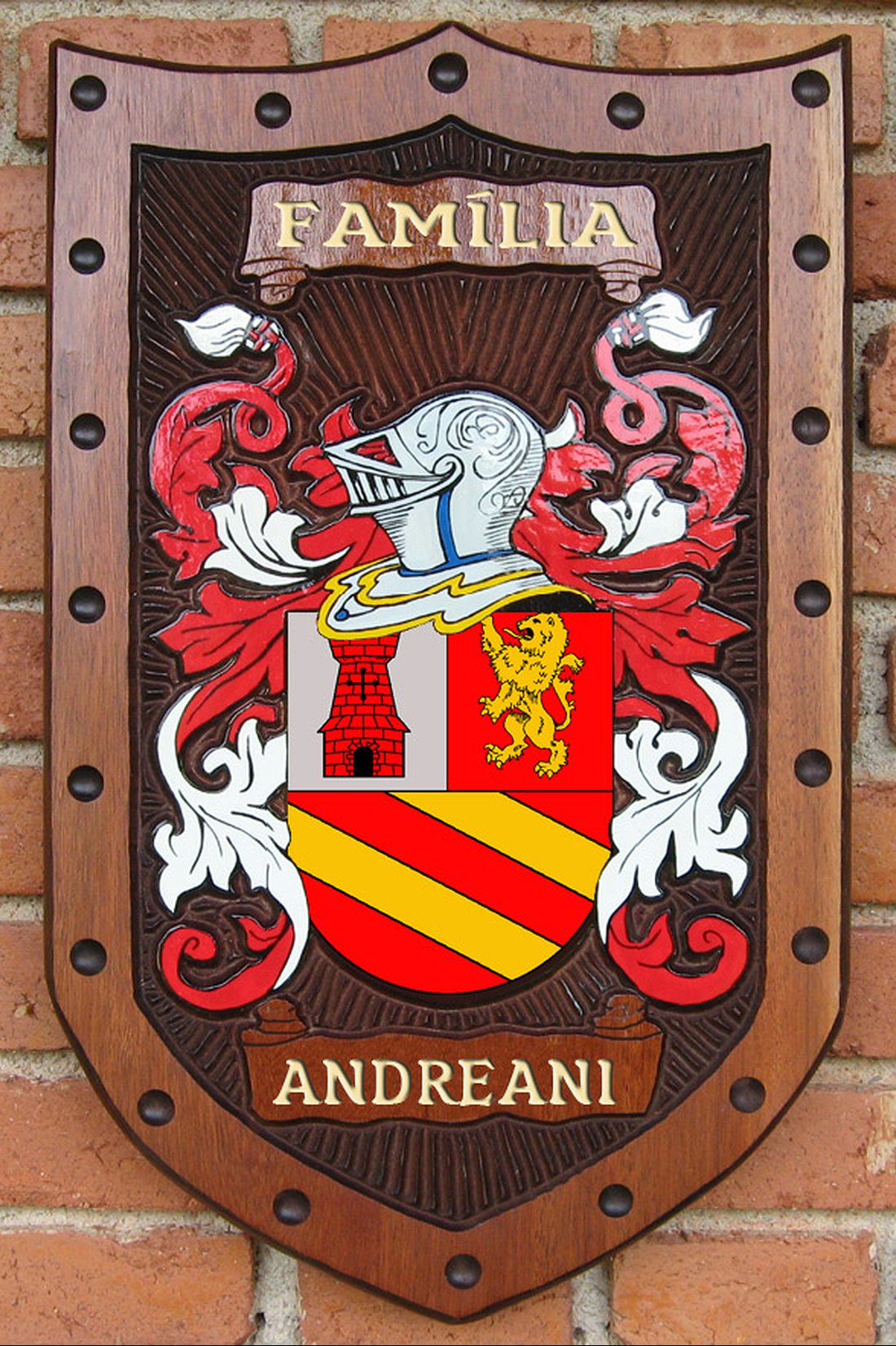 Brasão da Família Andreani - Imagem 1