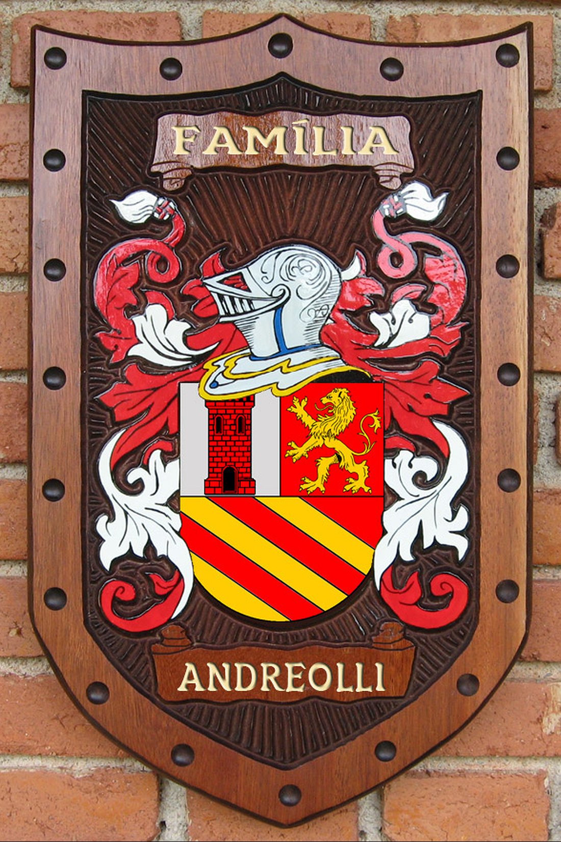 Brasão da Família Andreolli - Imagem 1