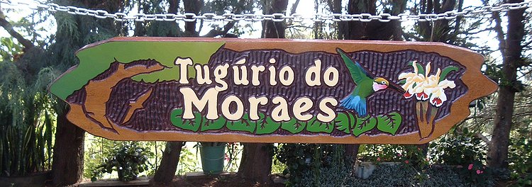 Placa Entalhada - Tugúrio do Moraes