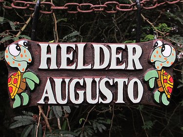 Placa Entalhada - Helder Augusto