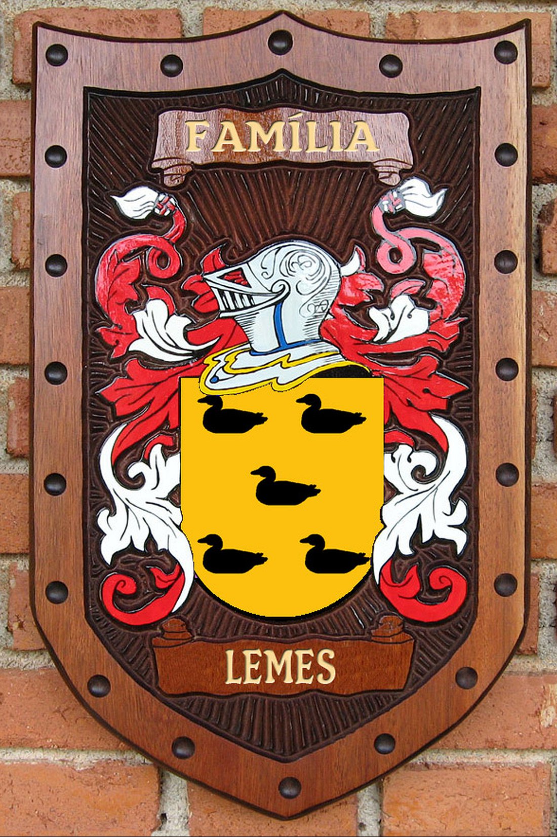 Brasão da família Lemes