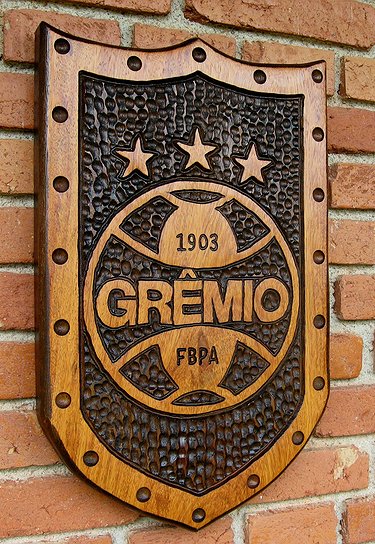 Placa Entalhada - Distintivo do clube