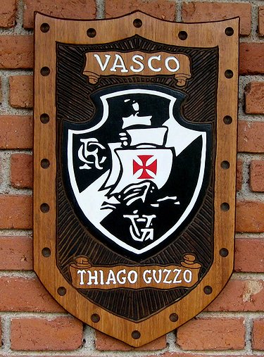 Placa Entalhada - Distintivo do clube
