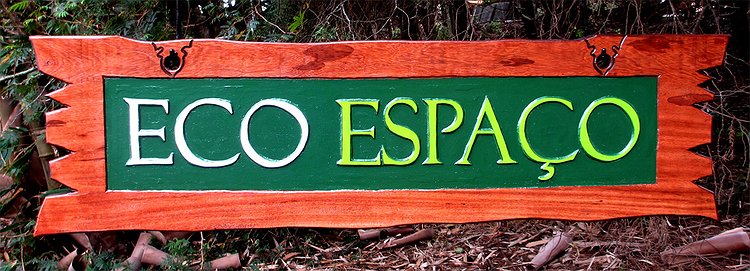 Placa Entalhada - ECOESPAÇO