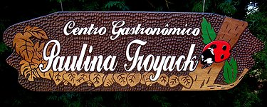 Placa Entalhada - Centro Gastronômico Paulina Troyack