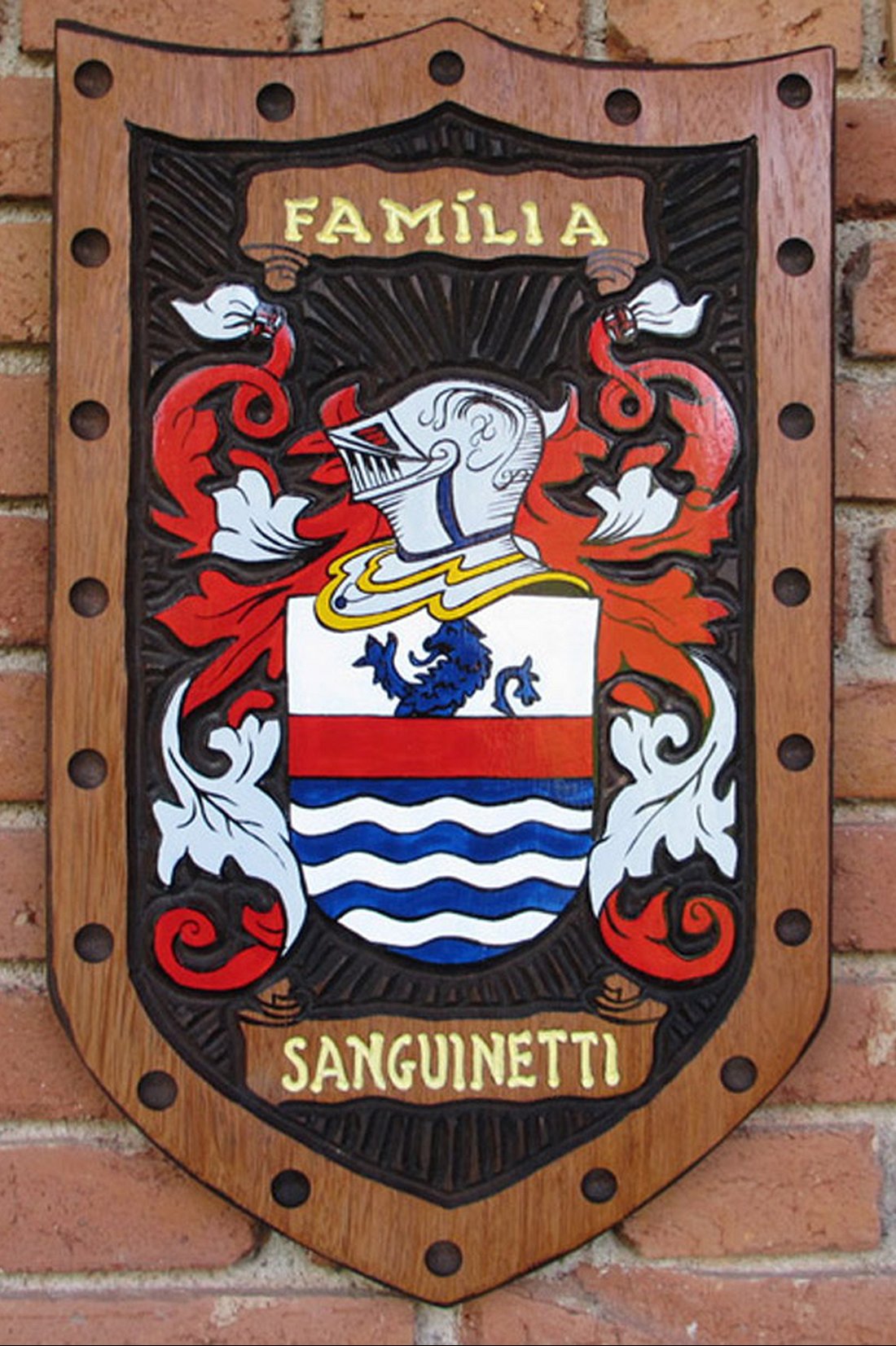 Brasão da família Sanguinetti
