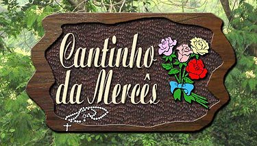 Placa Entalhada - Cantinho Das Mercês