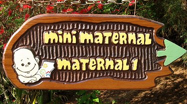 Placa Entalhada - Mini Maternal